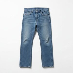 George Men's 32x34 Regular Fit Straight Leg Jeans | Classic Light Wash Denim